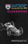 Programme cover of Silverstone Circuit, 12/05/1962