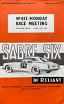Programme cover of Silverstone Circuit, 03/06/1963
