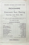 Programme cover of Silverstone Circuit, 22/06/1963