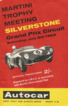 Programme cover of Silverstone Circuit, 06/07/1963