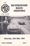 Programme cover of Silverstone Circuit, 23/05/1964