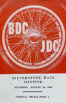 Programme cover of Silverstone Circuit, 01/08/1964