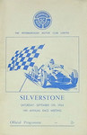 Programme cover of Silverstone Circuit, 12/09/1964