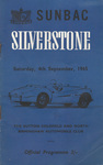 Programme cover of Silverstone Circuit, 04/09/1965