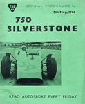 Programme cover of Silverstone Circuit, 07/05/1966