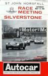 Programme cover of Silverstone Circuit, 28/05/1966