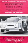 Programme cover of Silverstone Circuit, 08/10/1966