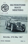 Programme cover of Silverstone Circuit, 27/05/1967
