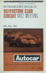 Programme cover of Silverstone Circuit, 29/05/1967