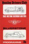 Programme cover of Silverstone Circuit, 19/08/1967