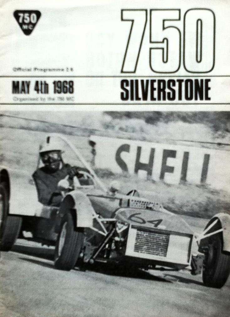 Programme cover of Silverstone Circuit, 04/05/1968
