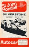 Programme cover of Silverstone Circuit, 18/05/1968