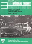 Programme cover of Silverstone Circuit, 08/06/1968