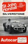 Programme cover of Silverstone Circuit, 12/07/1969