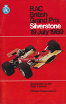 Programme cover of Silverstone Circuit, 19/07/1969