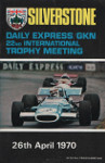 Programme cover of Silverstone Circuit, 26/04/1970