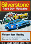 Programme cover of Silverstone Circuit, 21/07/1973