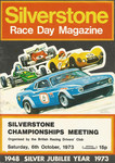 Programme cover of Silverstone Circuit, 06/10/1973