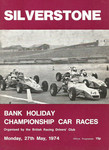Programme cover of Silverstone Circuit, 27/05/1974