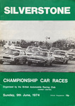 Programme cover of Silverstone Circuit, 09/06/1974