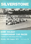 Programme cover of Silverstone Circuit, 26/08/1974