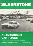 Programme cover of Silverstone Circuit, 27/04/1975