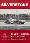 Programme cover of Silverstone Circuit, 12/07/1975