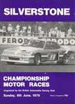 Programme cover of Silverstone Circuit, 06/06/1976
