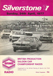 Programme cover of Silverstone Circuit, 24/04/1977