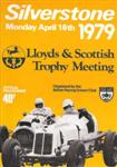 Programme cover of Silverstone Circuit, 16/04/1979