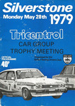 Programme cover of Silverstone Circuit, 28/05/1979
