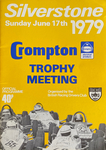 Programme cover of Silverstone Circuit, 17/06/1979