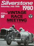 Programme cover of Silverstone Circuit, 26/07/1980