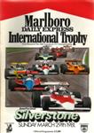 Programme cover of Silverstone Circuit, 29/03/1981