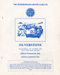 Programme cover of Silverstone Circuit, 17/10/1981