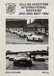 Programme cover of Silverstone Circuit, 30/05/1982