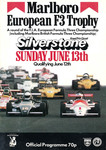 Programme cover of Silverstone Circuit, 13/06/1982