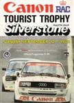 Programme cover of Silverstone Circuit, 12/09/1982