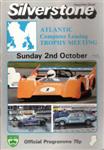 Programme cover of Silverstone Circuit, 02/10/1983