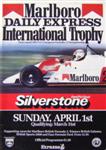 Programme cover of Silverstone Circuit, 01/04/1984