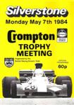Programme cover of Silverstone Circuit, 07/05/1984