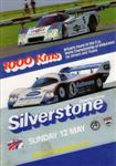 Programme cover of Silverstone Circuit, 12/05/1985
