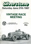 Programme cover of Silverstone Circuit, 27/06/1987