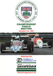 Programme cover of Silverstone Circuit, 04/10/1987