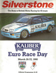 Programme cover of Silverstone Circuit, 27/03/1988