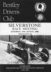 Programme cover of Silverstone Circuit, 27/08/1988