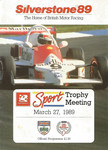 Programme cover of Silverstone Circuit, 27/03/1989