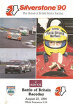 Programme cover of Silverstone Circuit, 27/08/1990