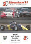 Programme cover of Silverstone Circuit, 27/05/1991