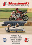 Programme cover of Silverstone Circuit, 12/04/1993
